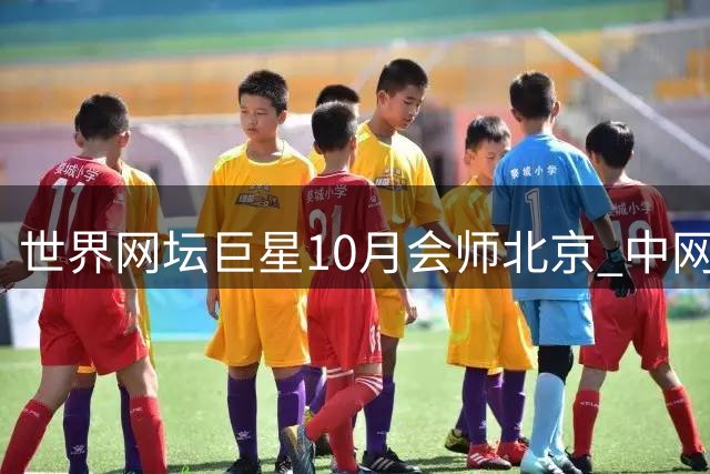 世界网坛巨星10月会师北京 中网2026赛事豪华阵容抢先看